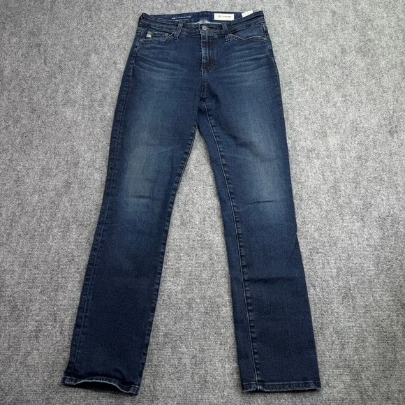 AG Adroano Goldschmeid Jeans 27 (29x29) Mari High Rise Slim Straight LOT OF 2 - Picture 3 of 16